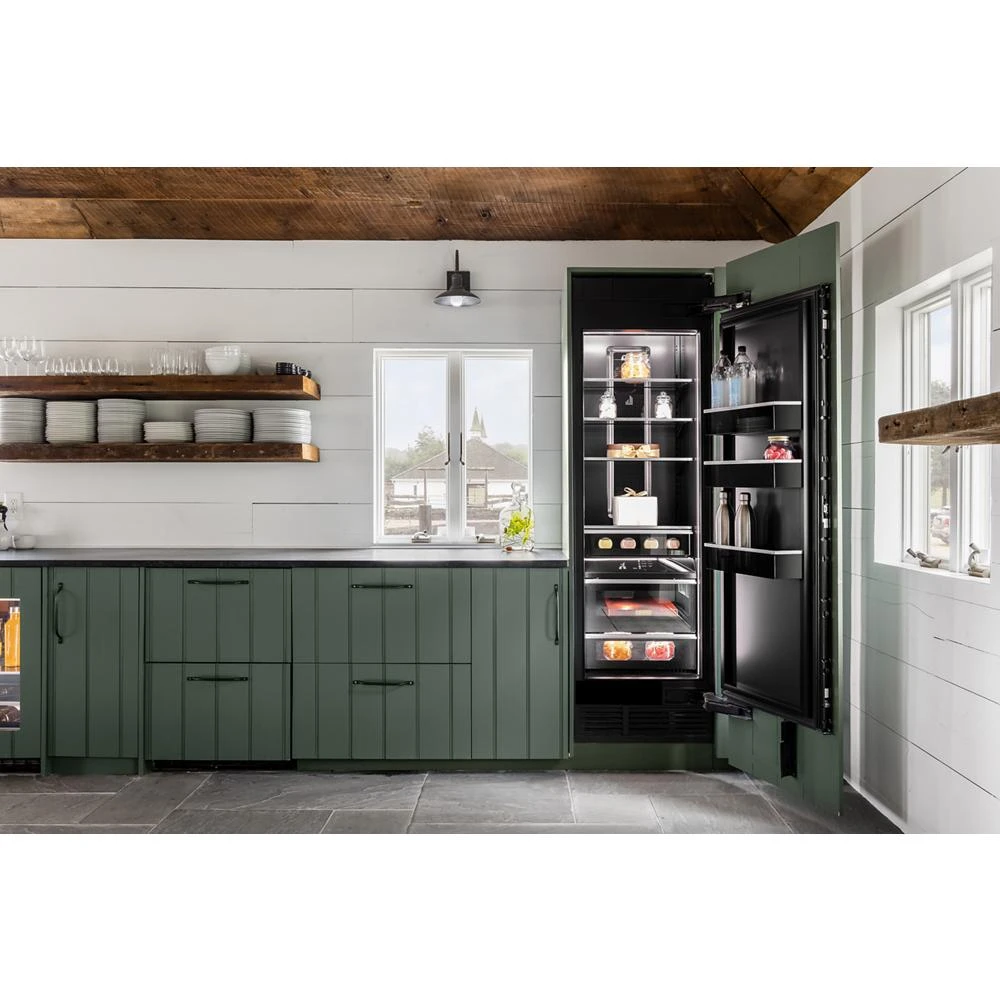 Panel-Ready 24" Built-In Undercounter Beverage Center, Right Swing JUBFR242HX