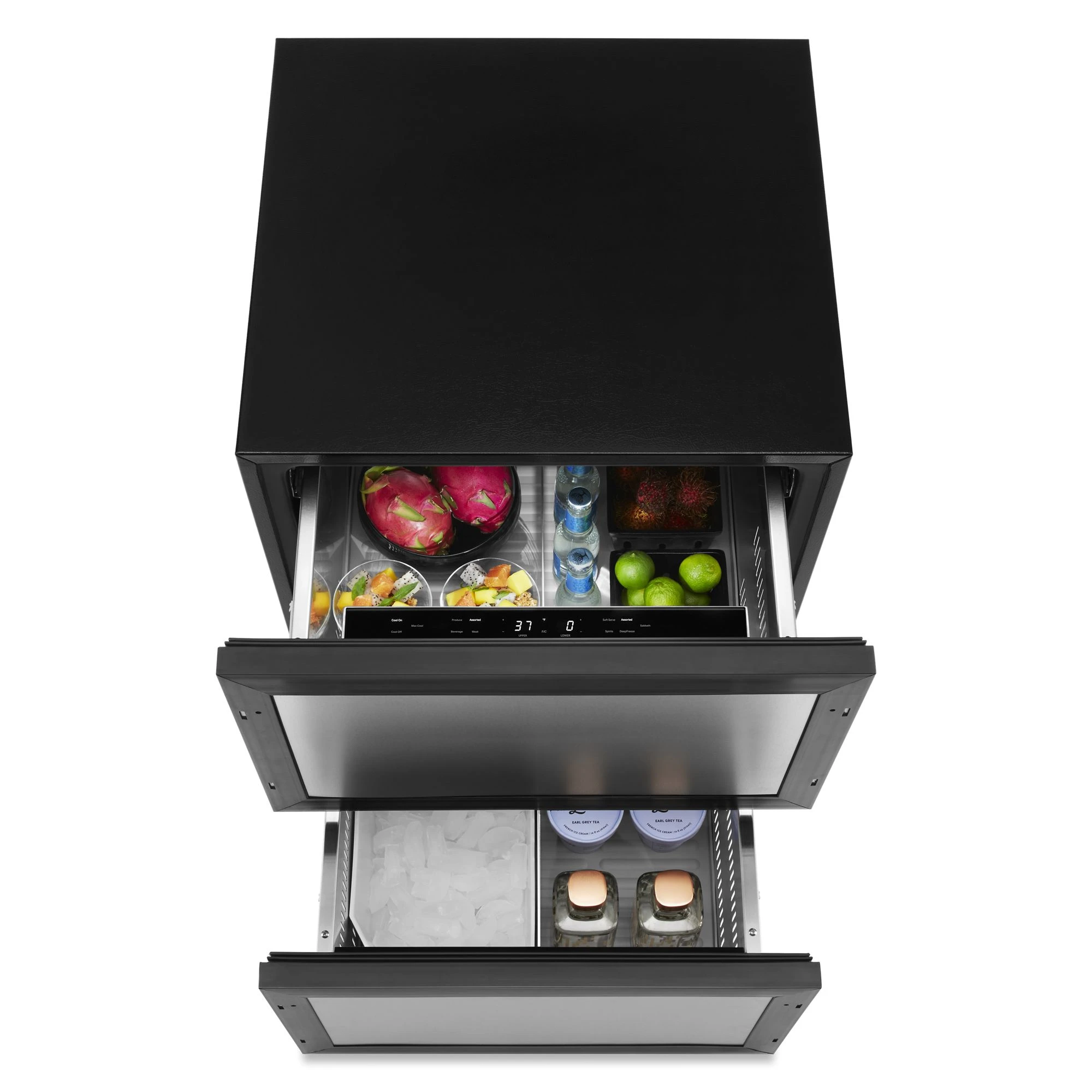 Panel-ready 24" Double Drawer Refrigerator/freezer JUCFP242HX