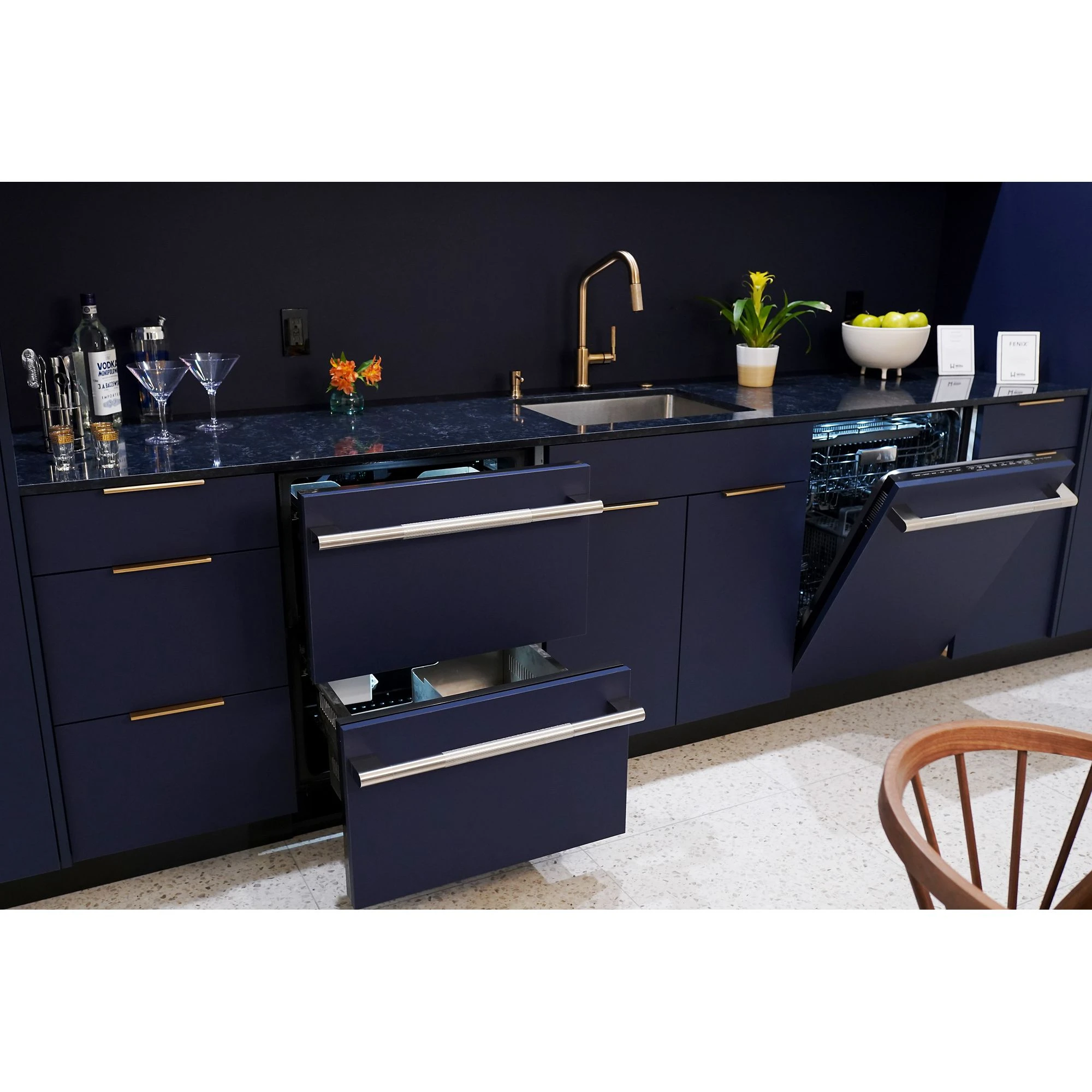 Panel-ready 24" Double Drawer Refrigerator/freezer JUCFP242HX