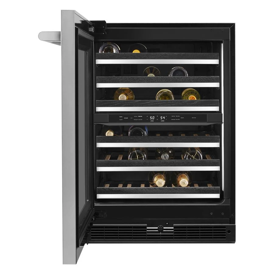 RISE 24" Built-In Undercounter Wine Cellar - Left Swing JUWFL242HL