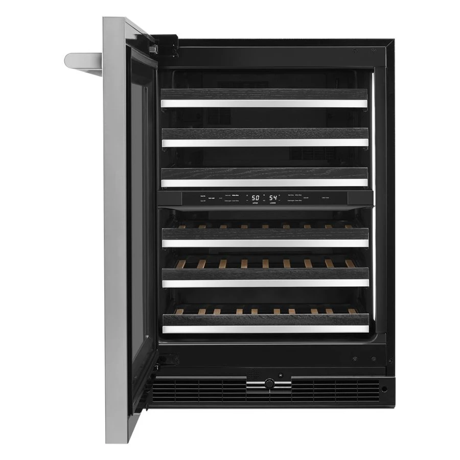 RISE 24" Built-In Undercounter Wine Cellar - Left Swing JUWFL242HL