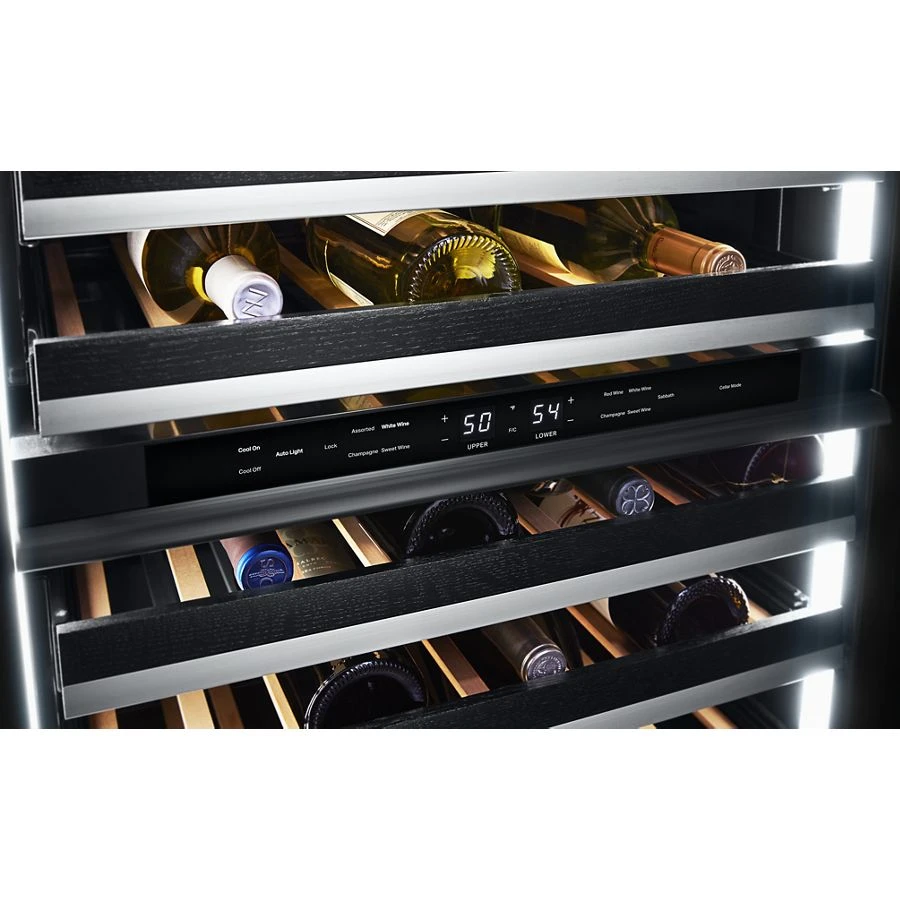 NOIR 24" Built-In Undercounter Wine Cellar - Left Swing JUWFL242HM