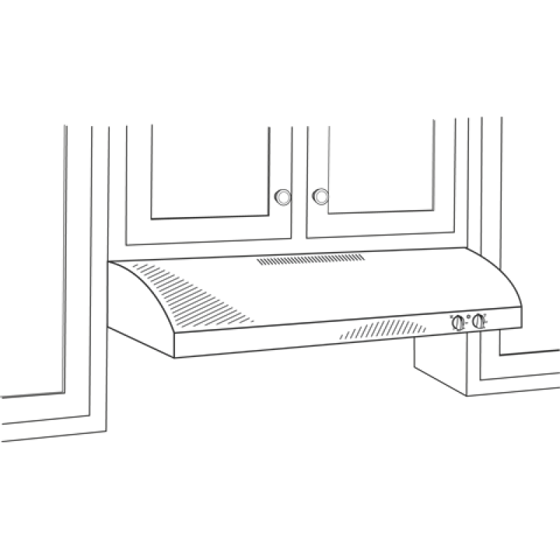 Deluxe Range Hood JV248PSS