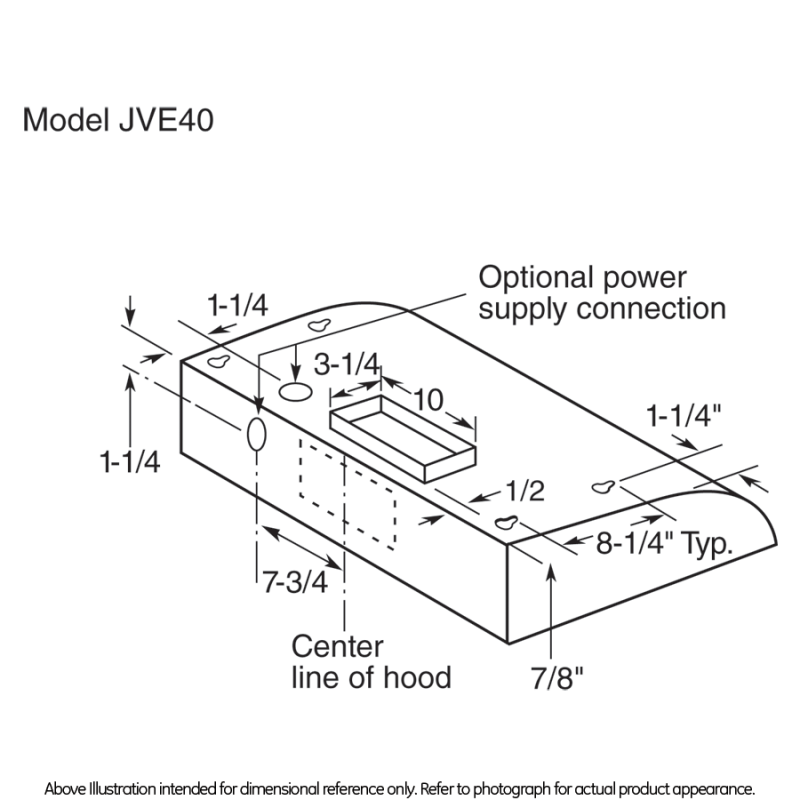 30" Qualified Ventilation Hood JVE40DTBB, product image 5 of 5