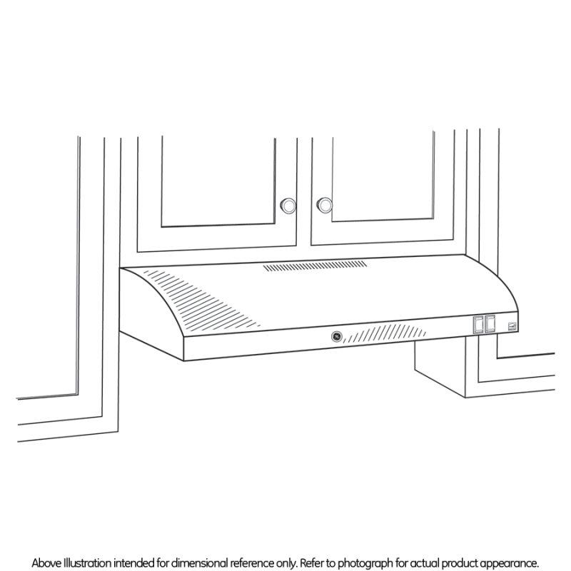 30" Qualified Ventilation Hood JVE40STSS, product image 2 of 4