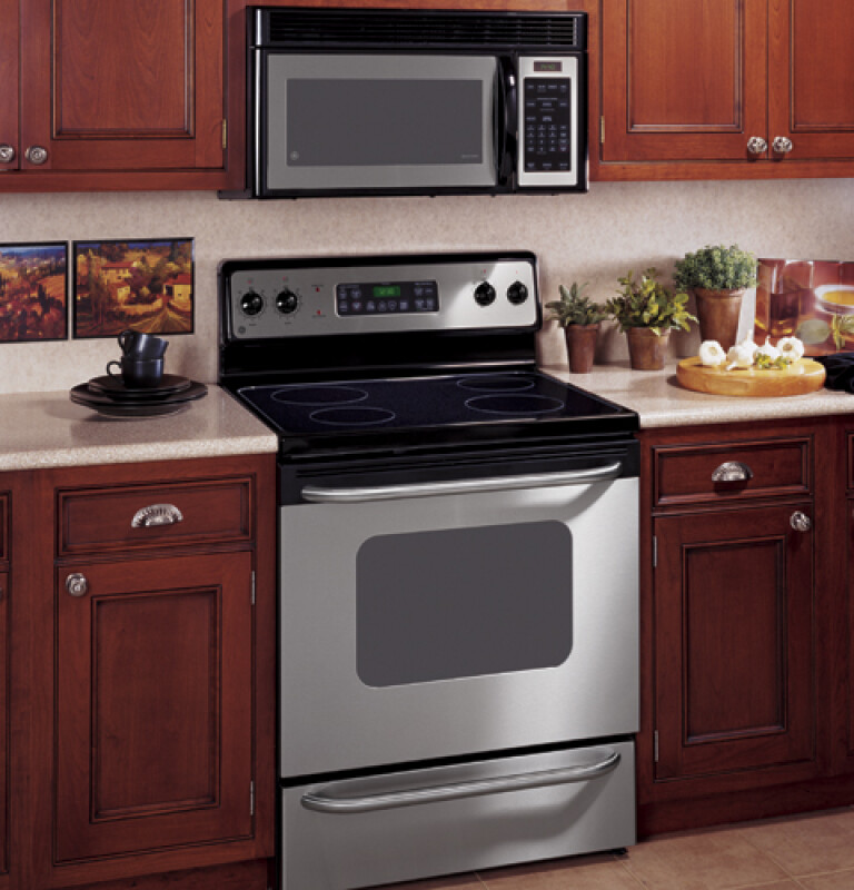 Spacemaker 1.4 Cu. Ft. Capacity, 950 Watt Microwave Oven JVM1440SH, product image 5 of 9