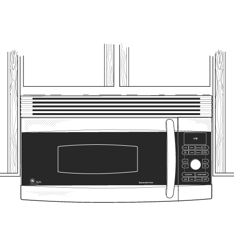 Spacemaker Convection/Microwave Oven JVM1490SK