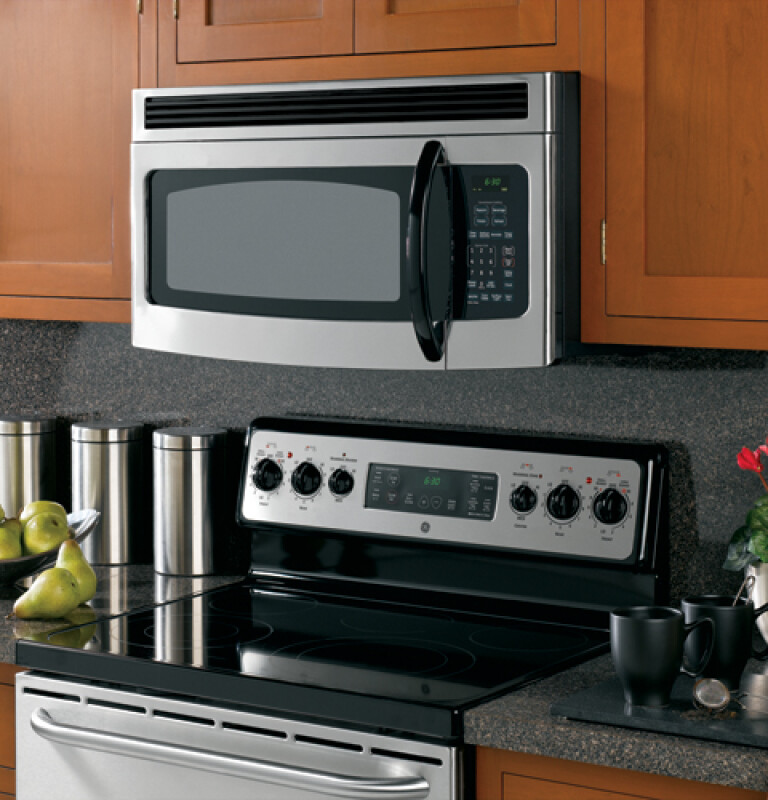 Spacemaker 1.5 Cu. Ft. Over-the-Range Microwave Oven JVM1540LPCS
