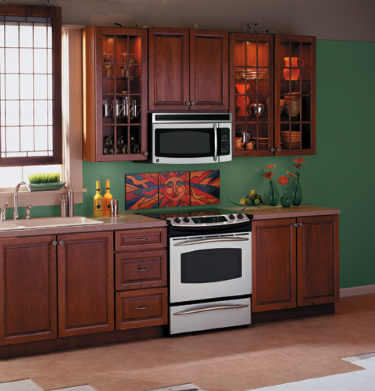 Spacemaker 1.5 Cu. Ft. Over-the-Range Microwave Oven JVM1540SPSS