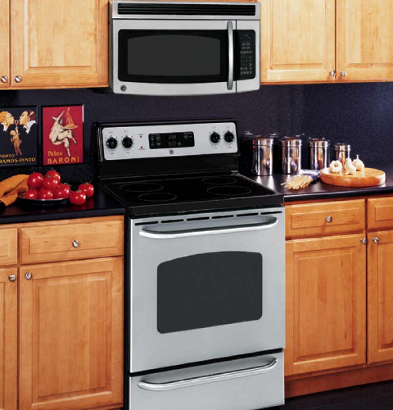Spacemaker 1.5 Cu. Ft. Over-the-Range Microwave Oven JVM1540SPSS