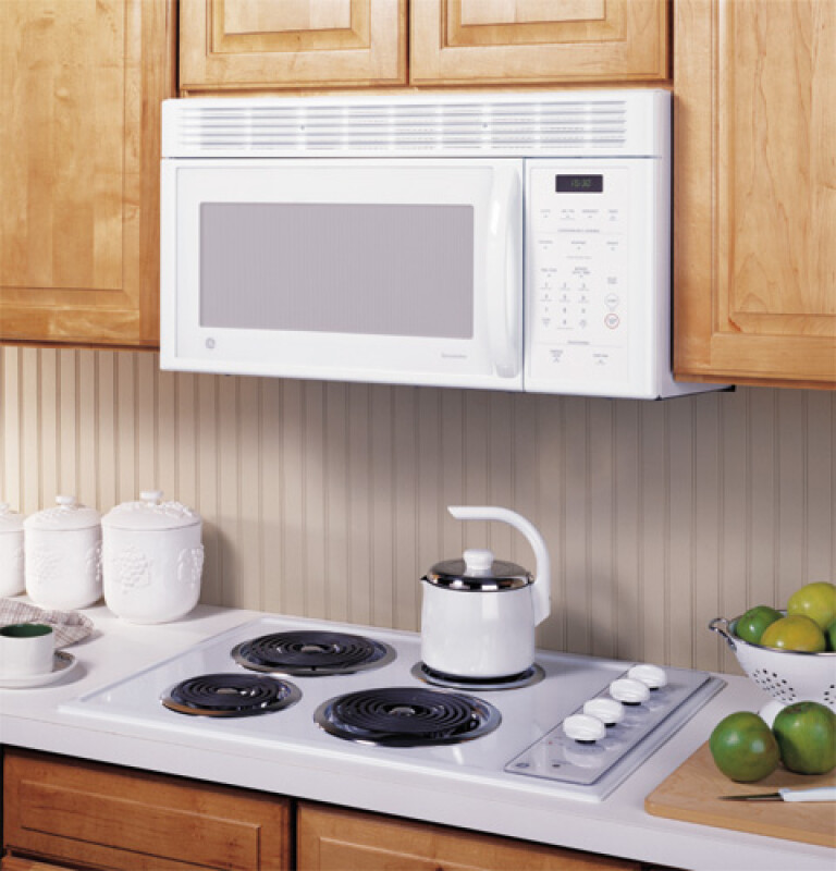 GE Spacemaker Over-the-Range Microwave Oven White on White JVM1630WJ Picture 1