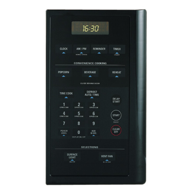 Spacemaker Over-the-Range Microwave Oven with Recirculating Vent JVM1631BH, product image 2 of 2