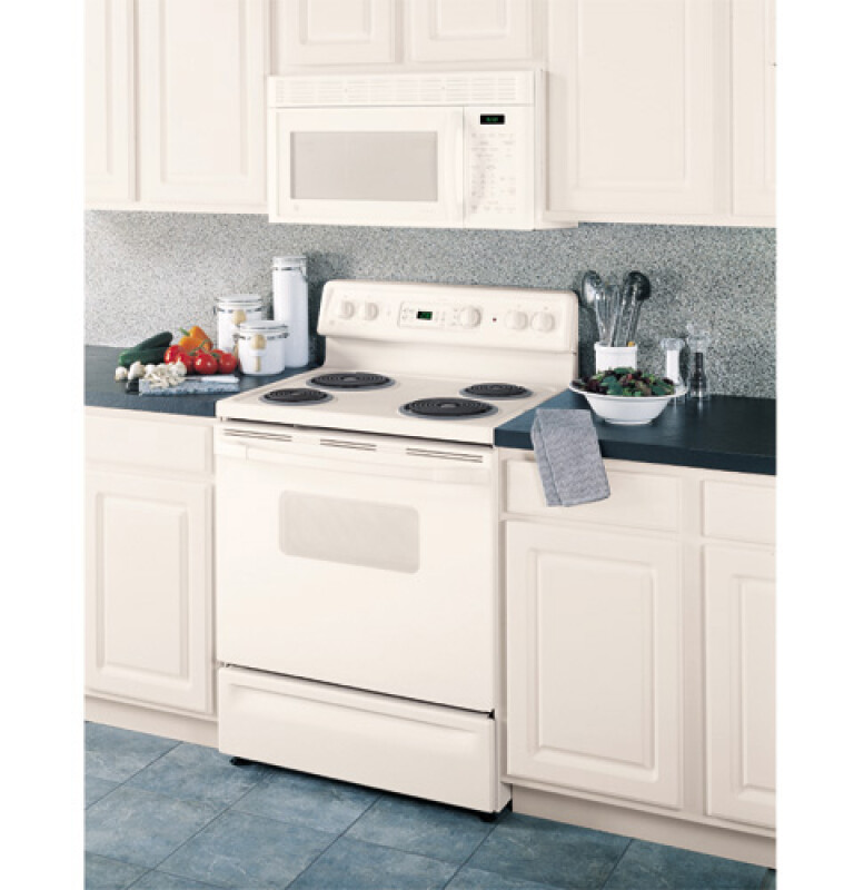 Spacemaker XL1600 1.6 Cu. Ft. Capacity, 1000 Watt Microwave Oven with Outside Venting JVM1650CB