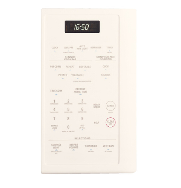 Spacemaker XL1600 1.6 Cu. Ft. Capacity, 1000 Watt Microwave Oven with Outside Venting JVM1650CB, product image 2 of 2