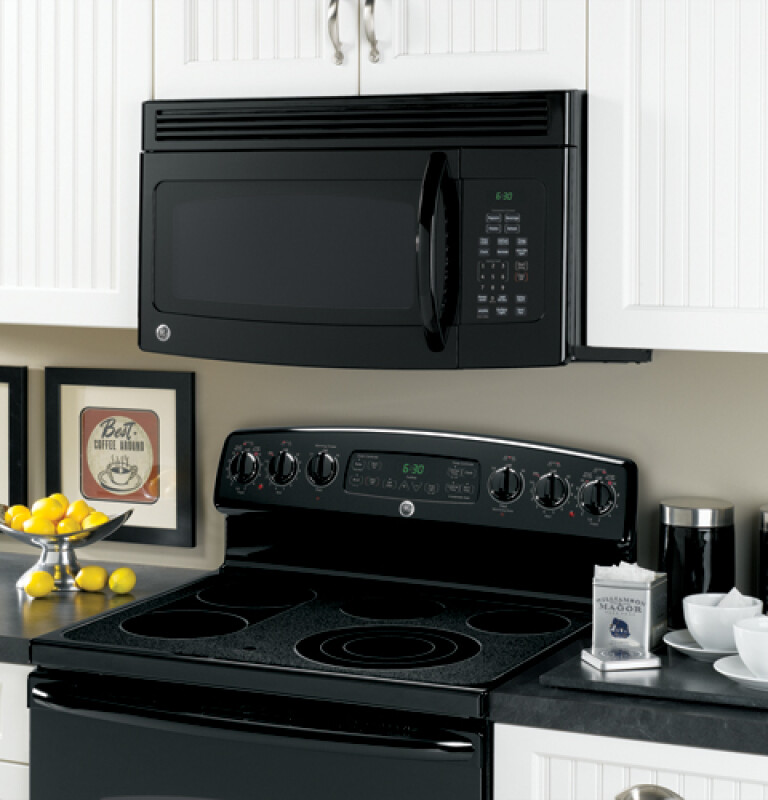 Spacemaker Over-the-Range Microwave Oven JVM1730DMBB, product image 3 of 4