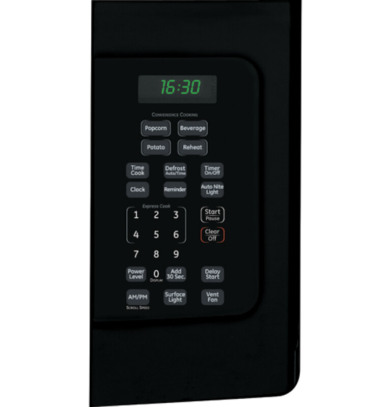 Spacemaker Over-the-Range Microwave Oven JVM1730DMBB, product image 4 of 4