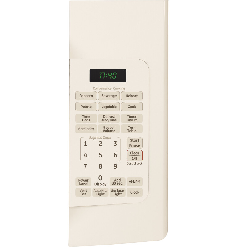 Spacemaker 1.7 Cu. Ft. Over-the-Range Microwave Oven JVM1740DPCC