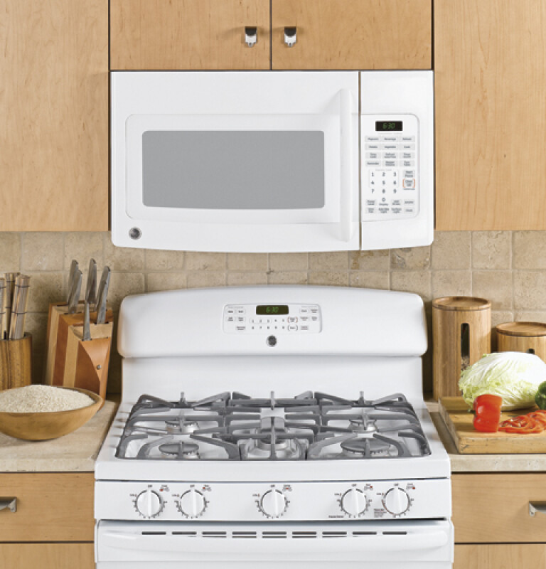 Spacemaker 1.7 Cu. Ft. Over-the-Range Microwave Oven JVM1740DPWW