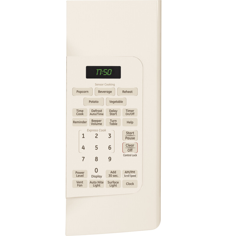 Spacemaker 1.7 Cu. Ft. Over-the-Range Sensor Microwave Oven JVM1750DPCC