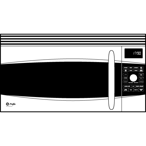 1.7 Cu. Ft. Convection Over-the-Range Microwave Oven JVM1790BK