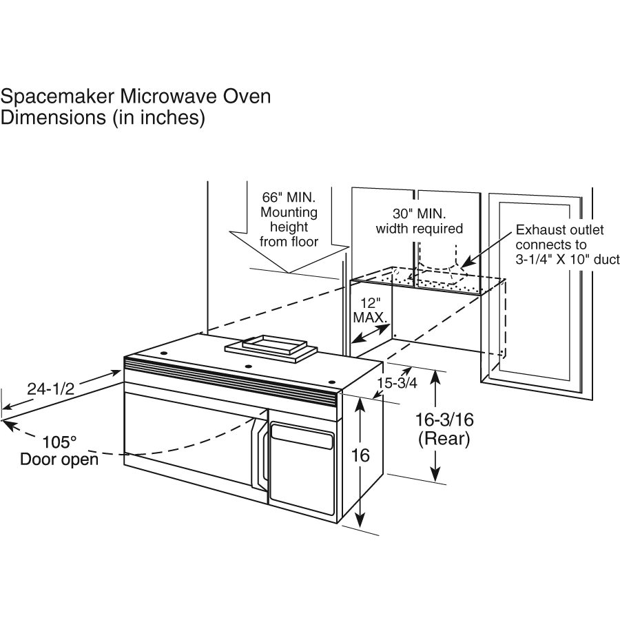 1.7 Cu. Ft. Convection Over-the-Range Microwave Oven JVM1790BK