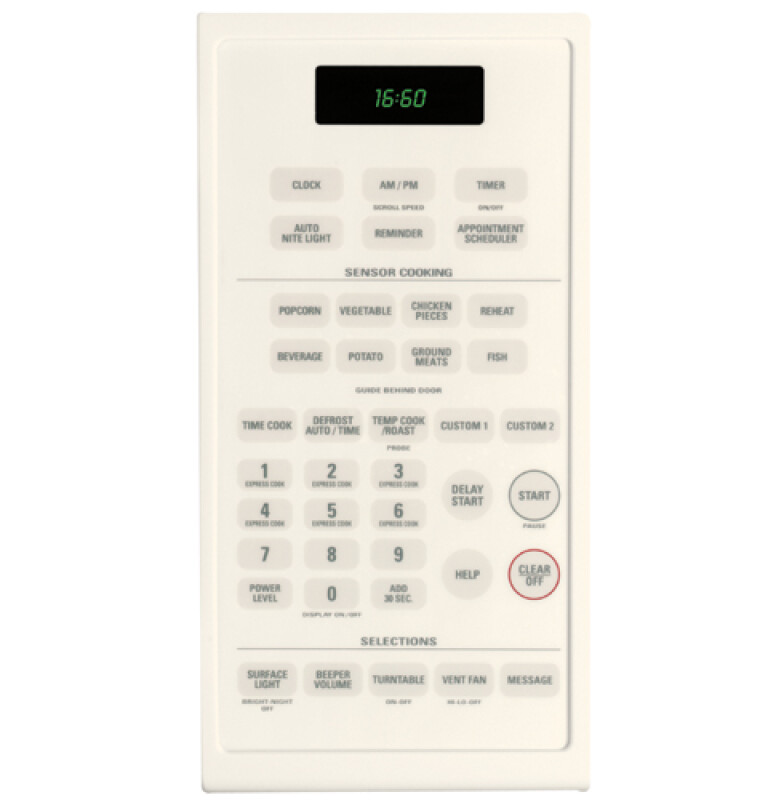 Spacemaker XL1800 Microwave Oven JVM1850CH, product image 2 of 4