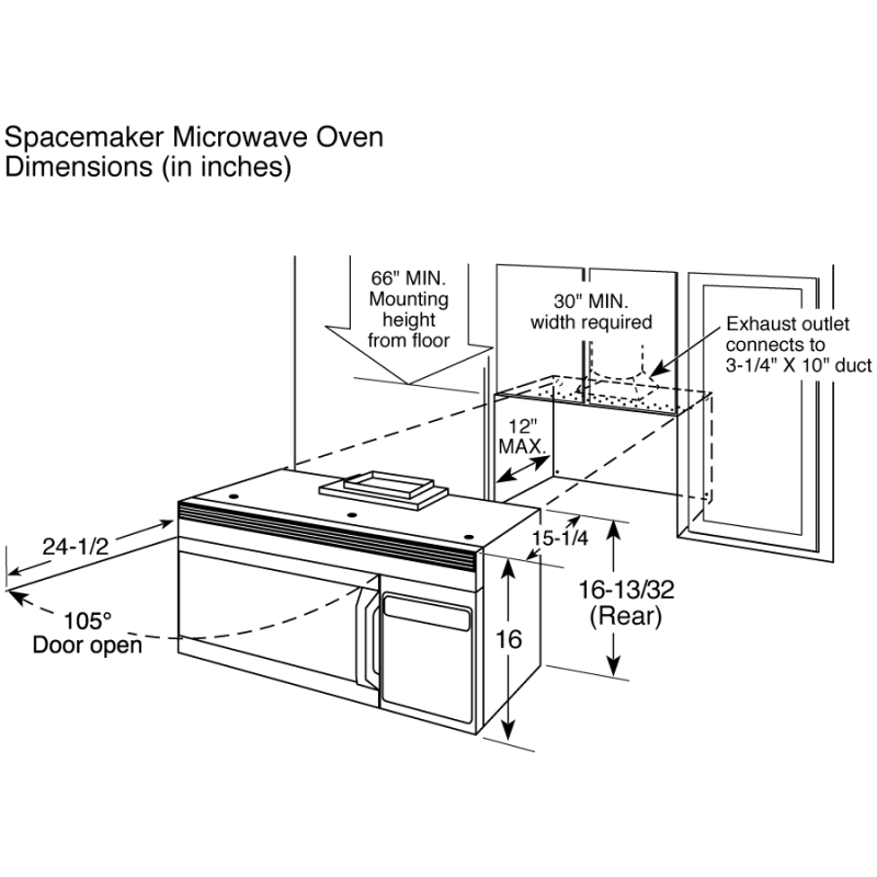 Mページ　02g Buy GE Spacemaker XL1800 Microwave Oven | JVM1850SH
