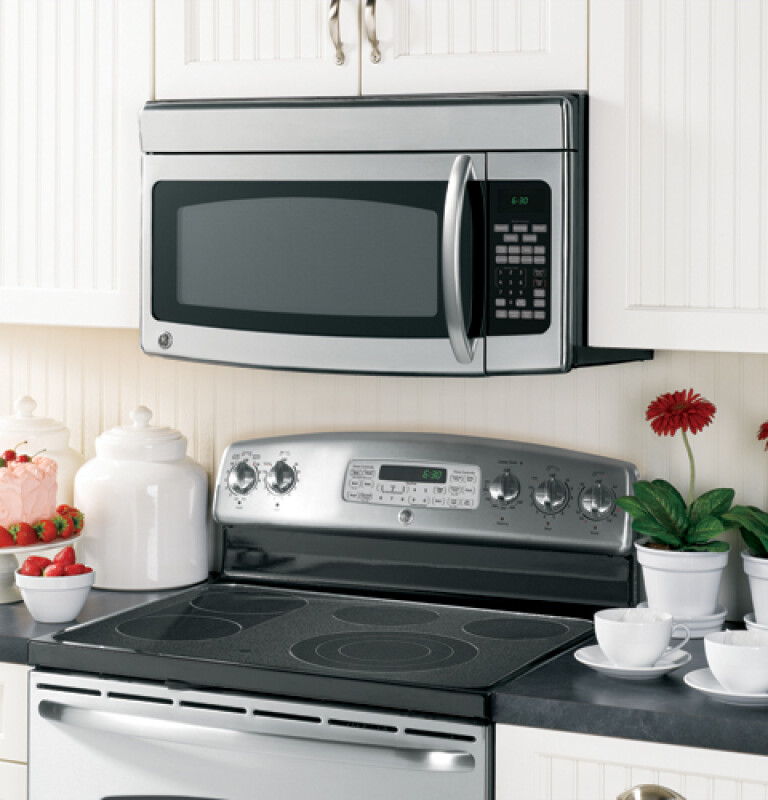 Spacemaker Over-the-Range Microwave Oven JVM1850SMSS, product image 7 of 7