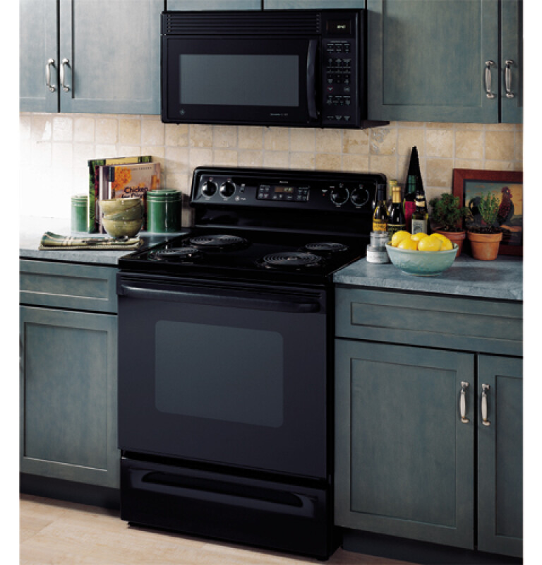 Spacemaker XL1800 Microwave Oven with Recirculating Venting JVM1851WF