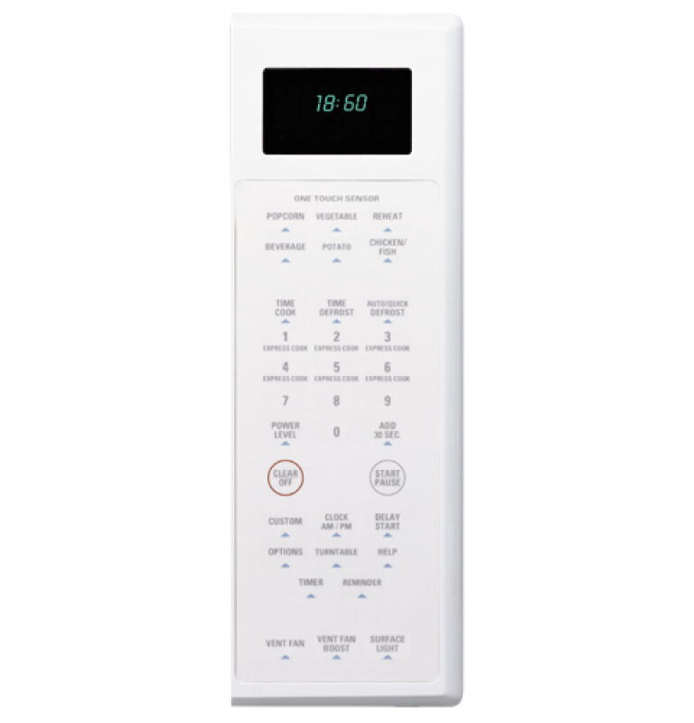 Spacemaker XL1800 Microwave Oven with Outside Venting - 1100 Watts JVM1860WF