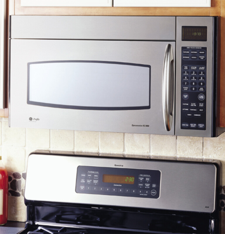 Spacemaker XL1800 Microwave Oven with Recirculating Venting JVM1871SH