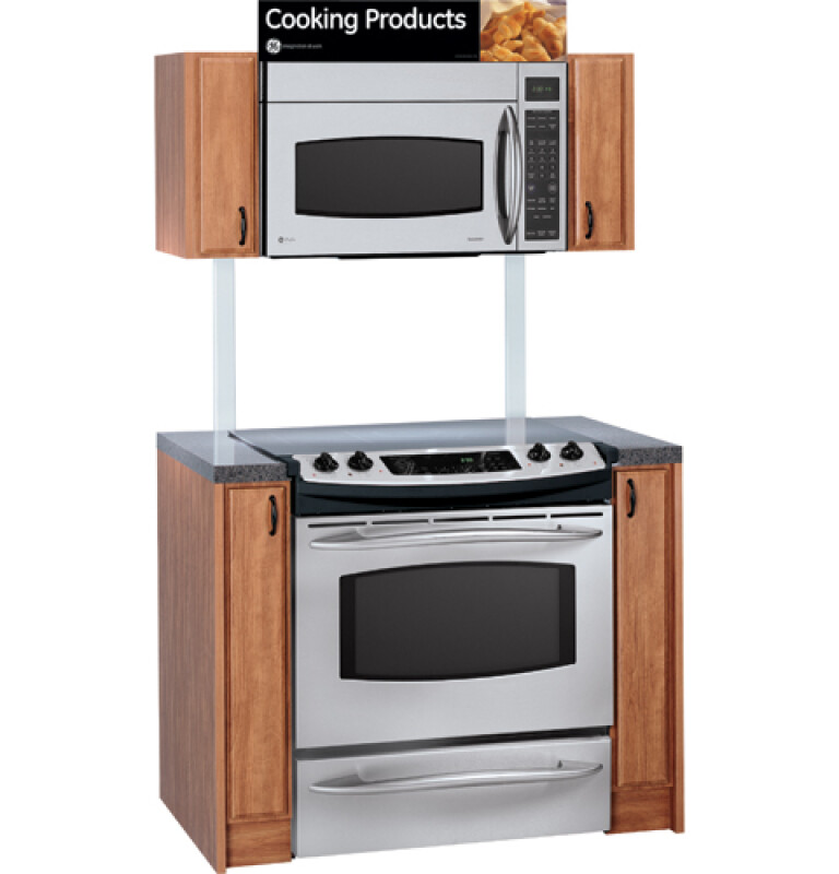 Spacemaker XL1800 Microwave Oven with Recirculating Venting JVM1871SK