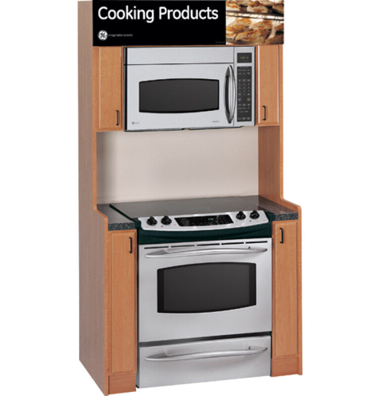Spacemaker XL1800 Microwave Oven with Recirculating Venting JVM1871SK