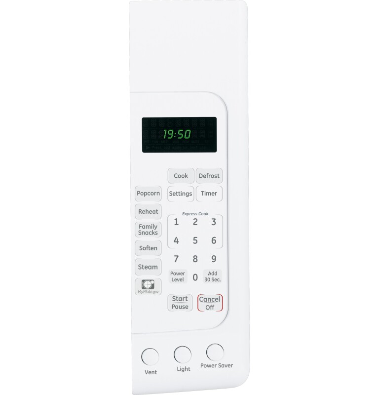 Spacemaker 1.9 Over-the-Range Microwave Oven JVM1950DRWW, product image 2 of 7
