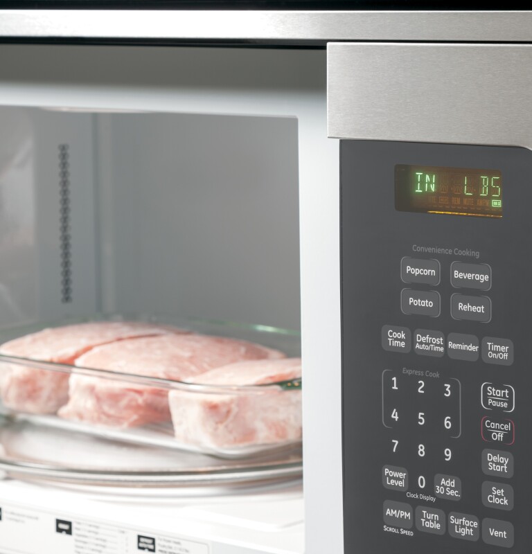 1.5 Cu. Ft. Over-the-Range Microwave Oven JVM3150SFSS, product image 4 of 7
