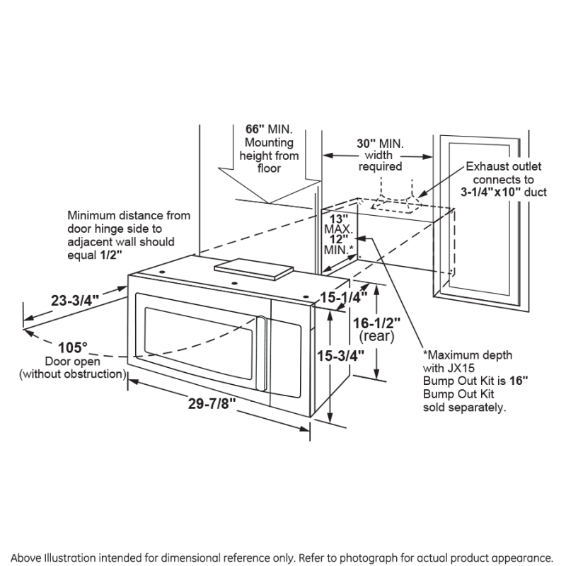 1.6 Cu. Ft. Over-the-Range Microwave Oven view 12