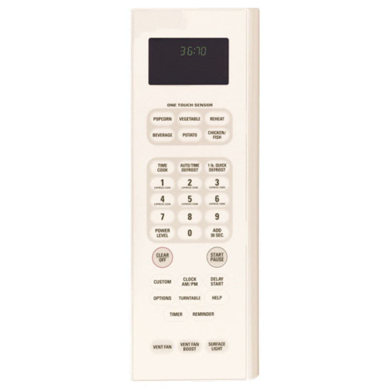 GE Profile Spacemaker XL 1800 36" Microwave Oven Bisque JVM3670CF Picture 1