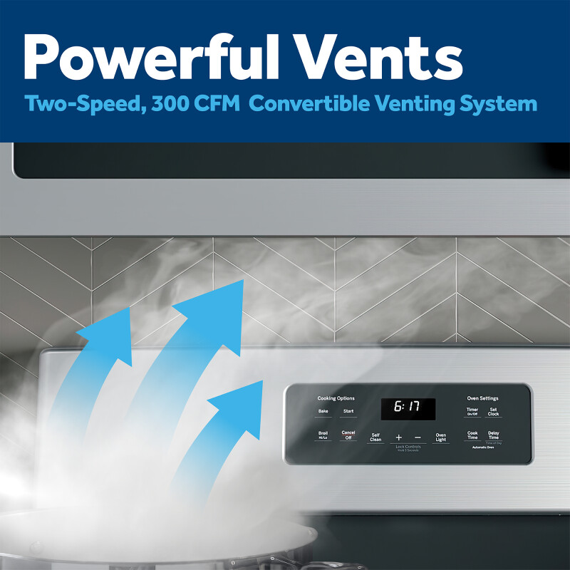 1.7 Cu. Ft. Over-the-Range Microwave Oven view 5
