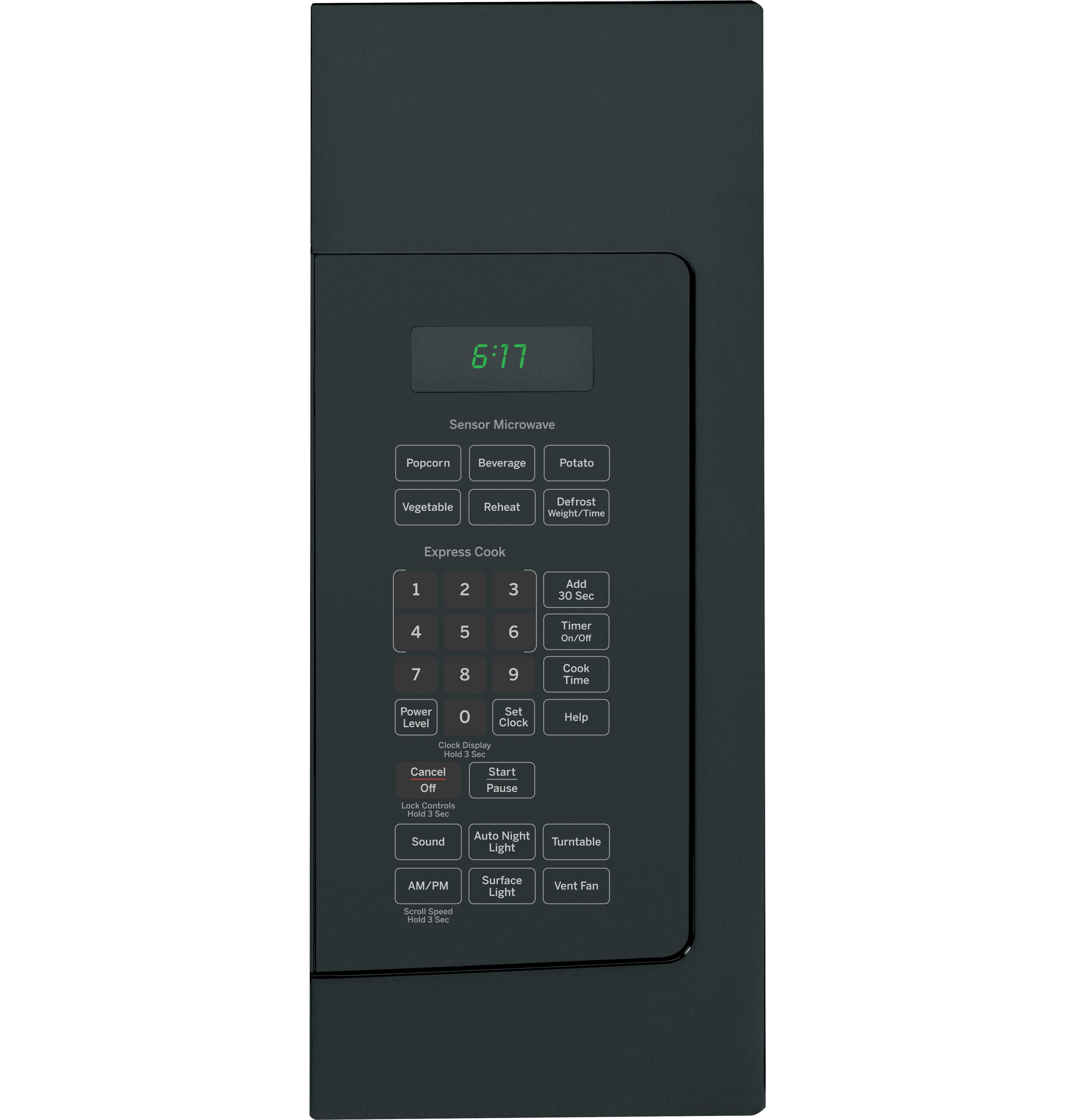Series 1.7 Cu. Ft. Over-the-Range Sensor Microwave Oven JVM6175DFBB, product image 2 of 12