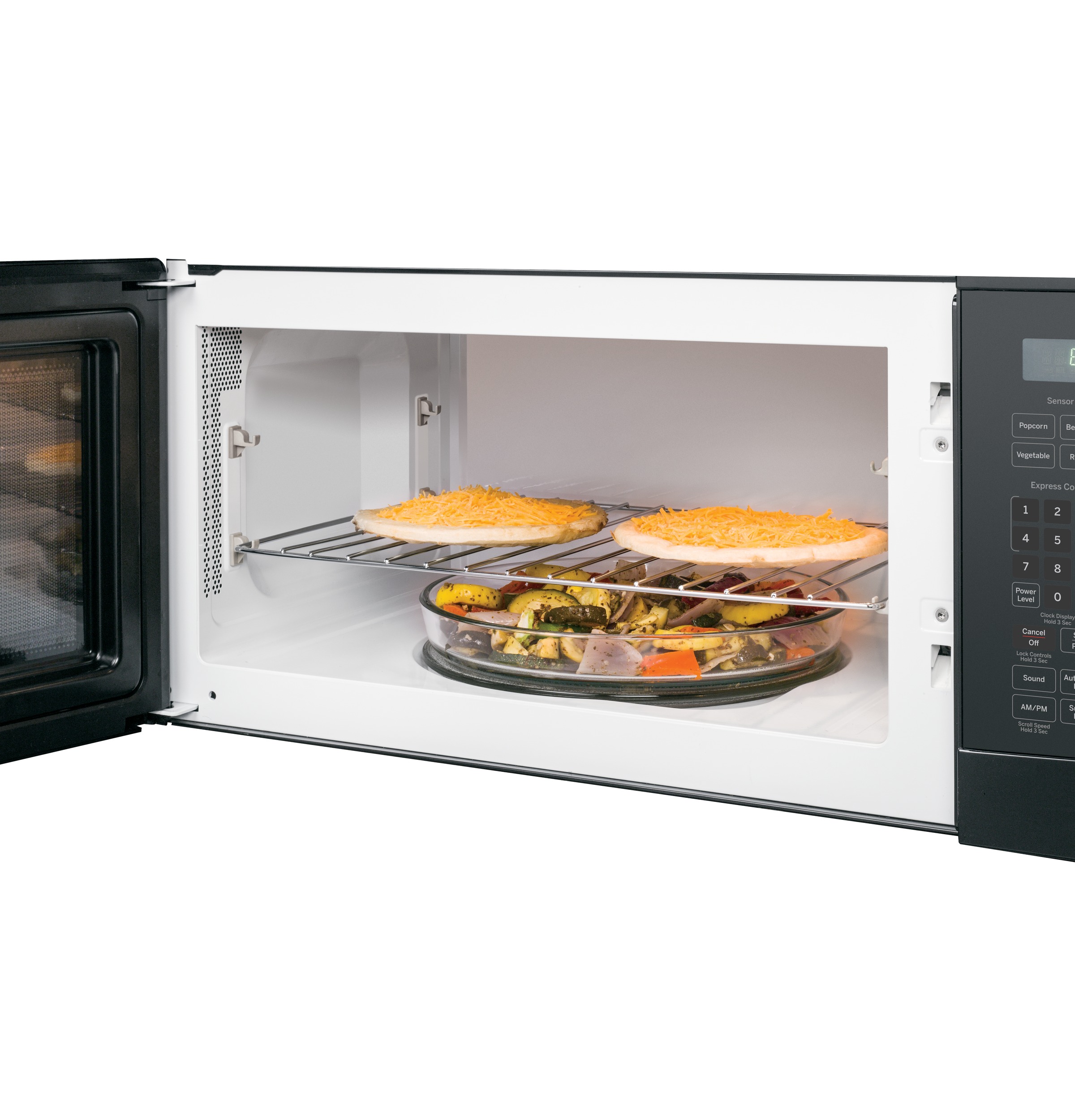 Series 1.7 Cu. Ft. Over-the-Range Sensor Microwave Oven JVM6175DFBB, product image 5 of 12