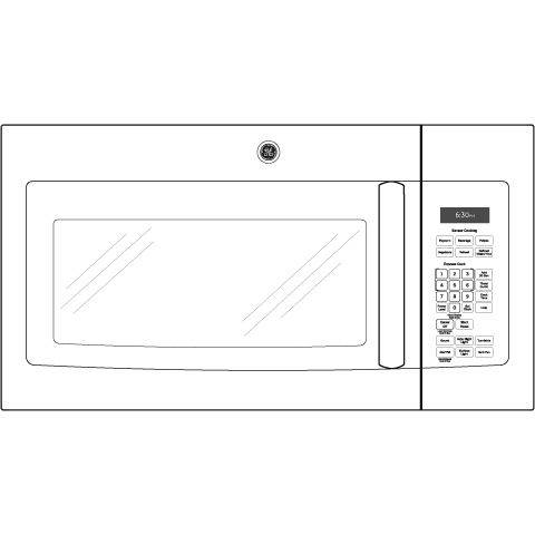 Series 1.7 Cu. Ft. Over-the-Range Sensor Microwave Oven JVM6175DFWW