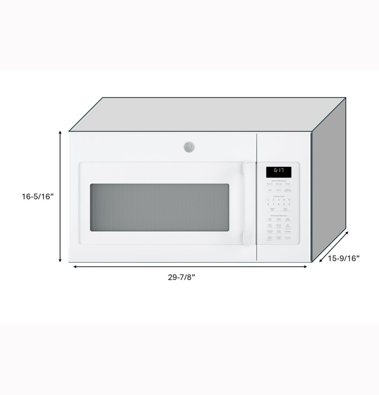 1.7 Cu. Ft. Over-the-Range Sensor Microwave Oven view 12