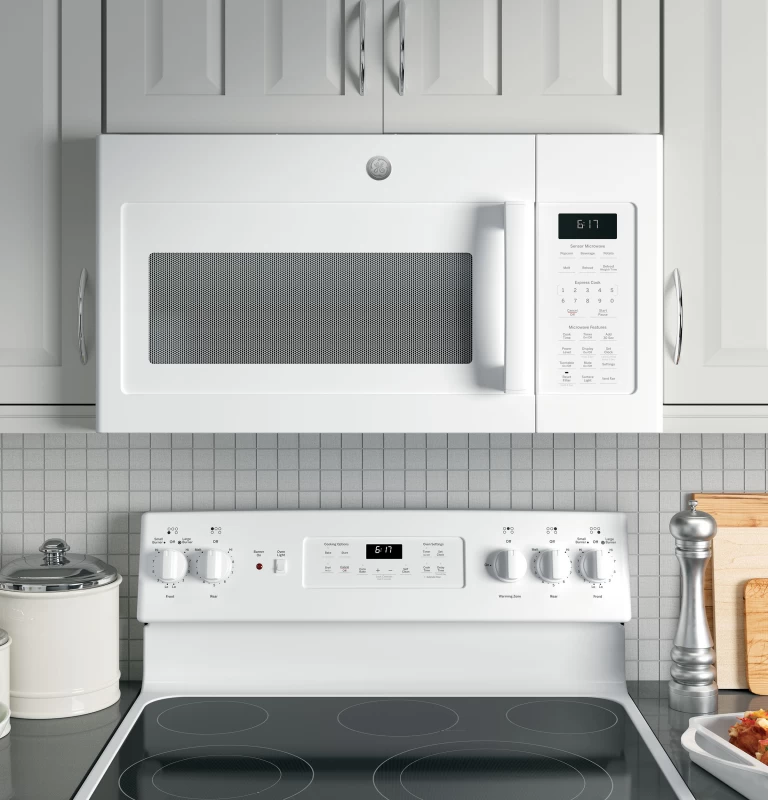 1.7 Cu. Ft. Over-the-Range Sensor Microwave Oven JVM6175DKWW
