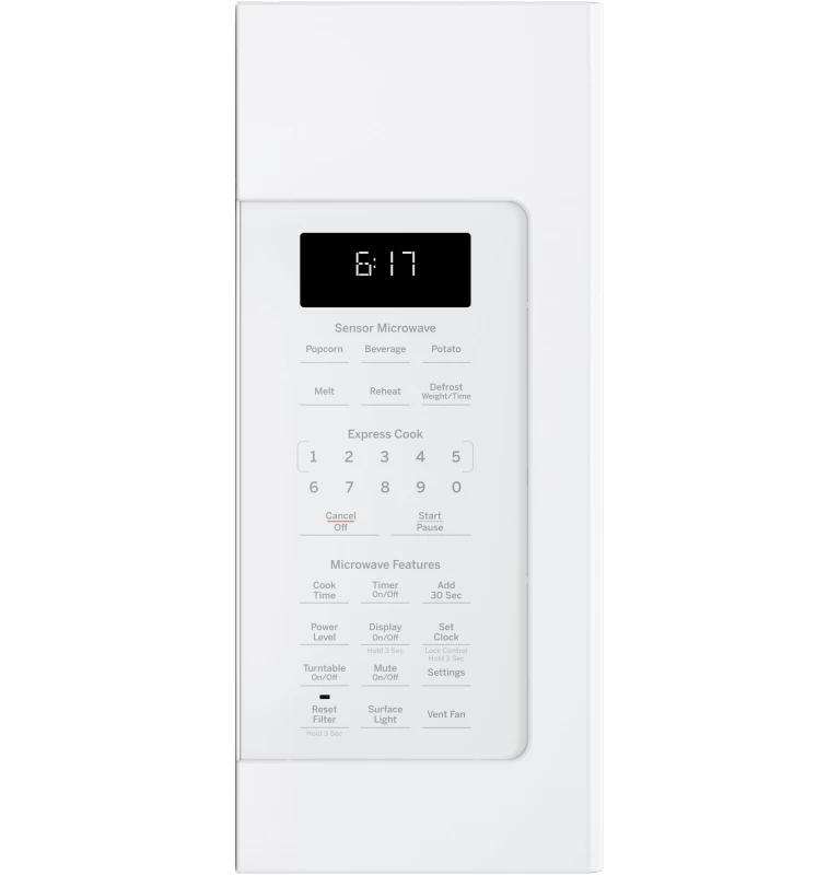 1.7 Cu. Ft. Over-the-Range Sensor Microwave Oven JVM6175DKWW