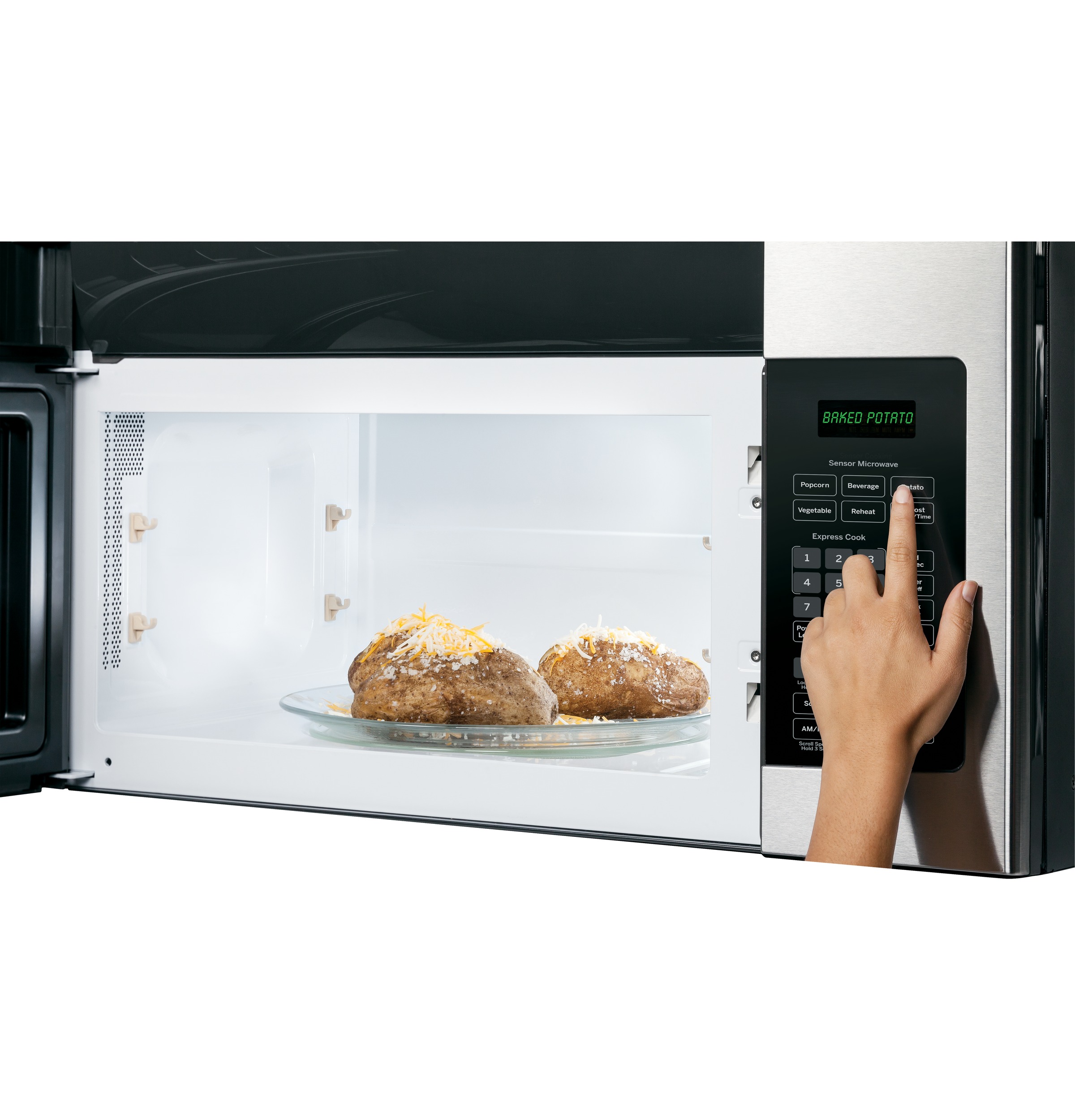 Series 1.7 Cu. Ft. Over-the-Range Sensor Microwave Oven JVM6175RFSS