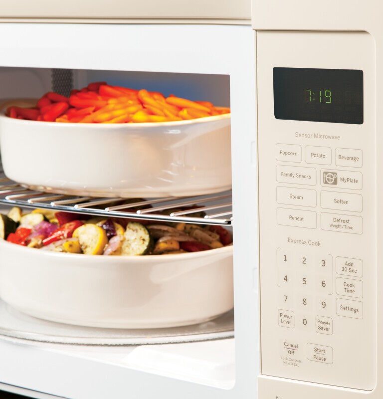 Series 1.9 Cu. Ft. Over-the-Range Sensor Microwave Oven JVM7195DFCC, product image 4 of 9