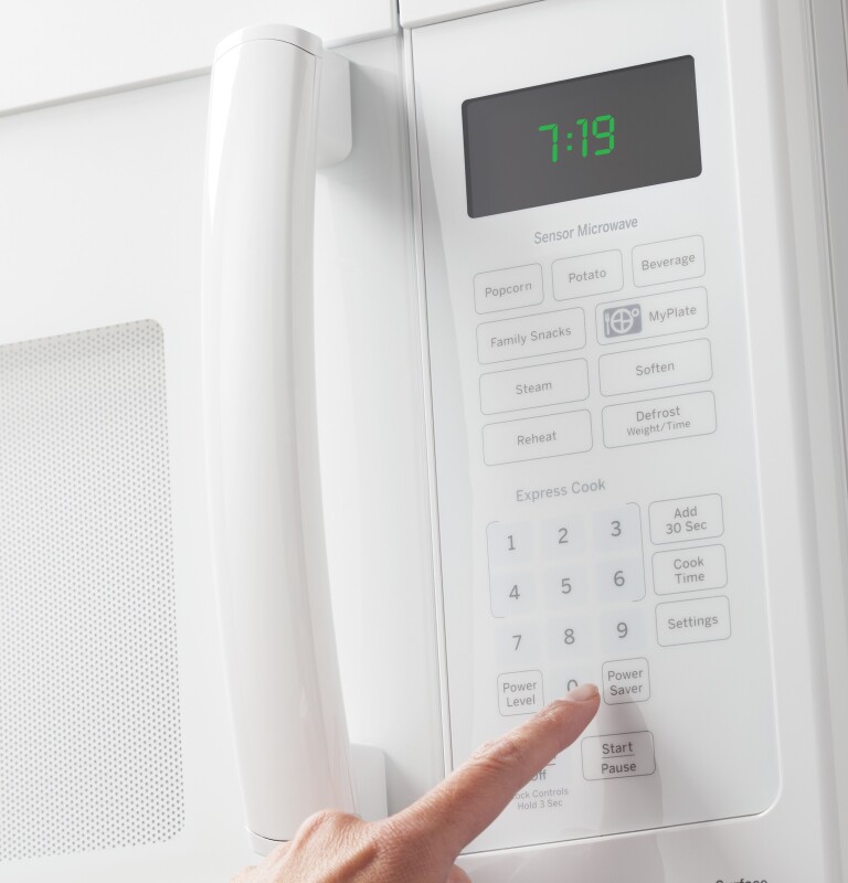 Series 1.9 Cu. Ft. Over-the-Range Sensor Microwave Oven JVM7195DFWW, product image 7 of 11