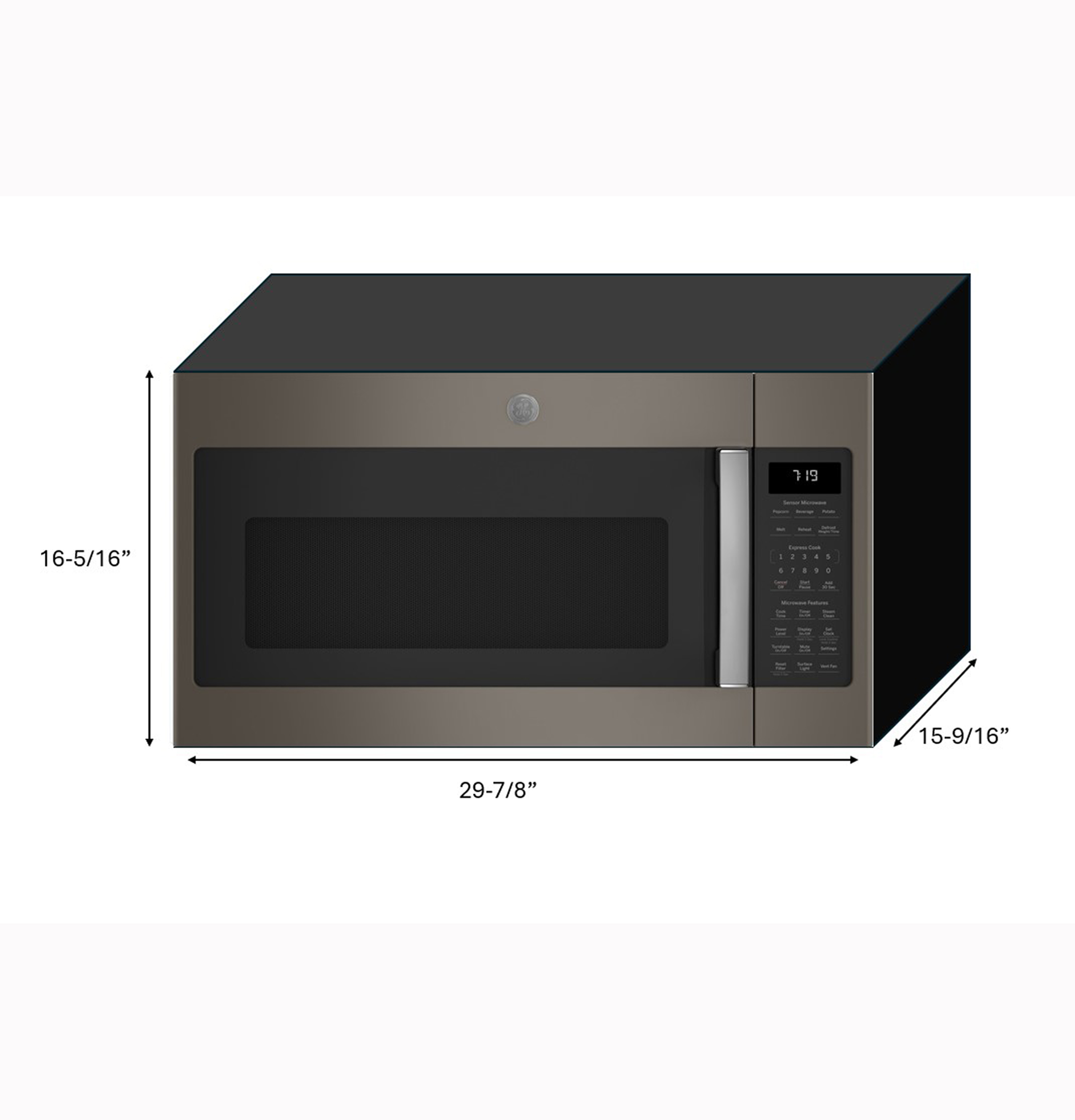 1.9 Cu. Ft. Over-the-Range Sensor Microwave Oven view 9