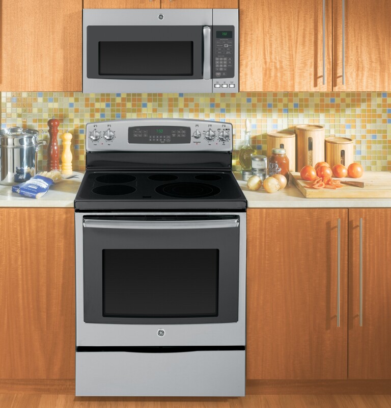 Series 1.9 Cu. Ft. Over-the-Range Sensor Microwave Oven JVM7195SFSS, product image 3 of 14