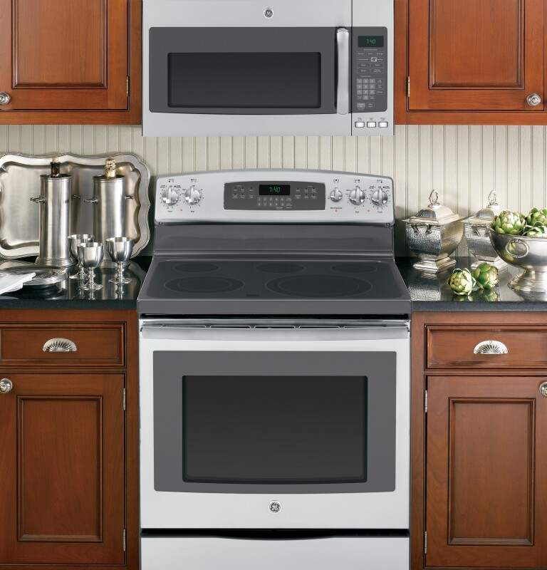 Series 1.9 Cu. Ft. Over-the-Range Sensor Microwave Oven JVM7195SFSS, product image 4 of 14